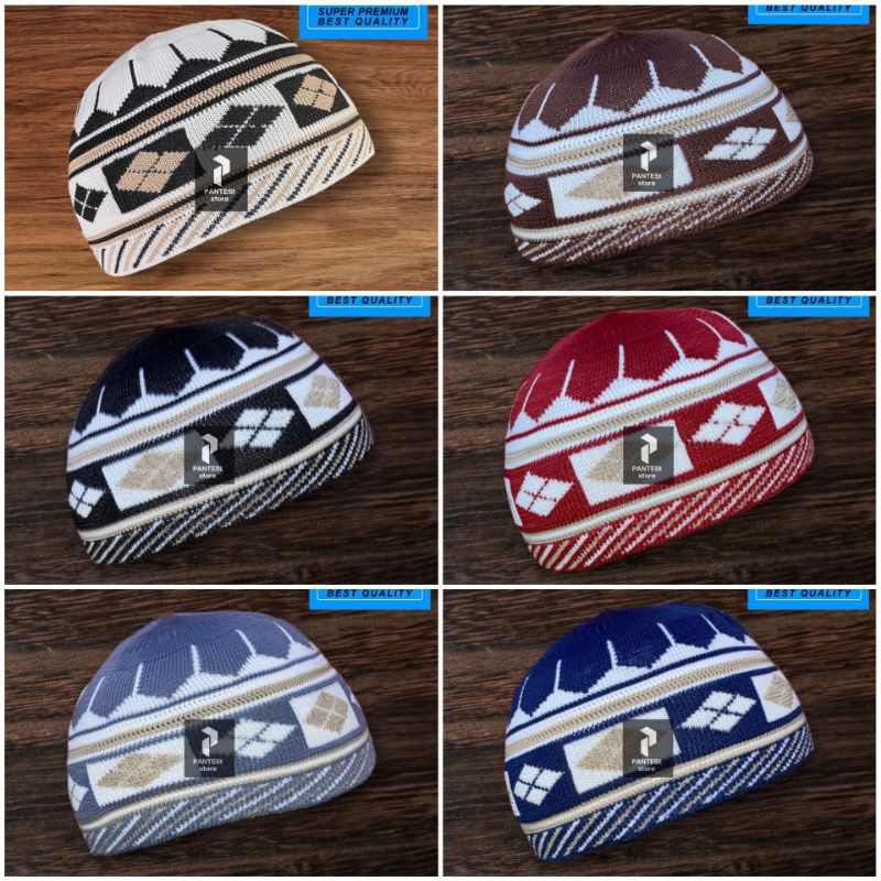 PECI RAJUT MOTIF DEBLO12/PECI RAJUT GROSIR/PECI Haji ELASTIS/BUSANA MUSLIM PRIA