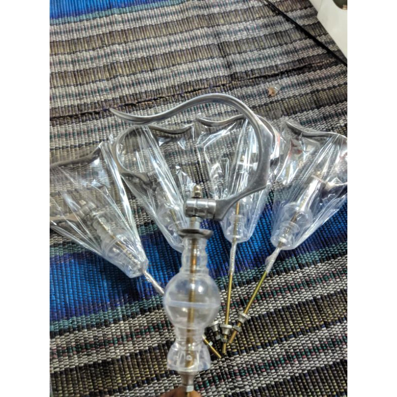 GANTUNGAN CANTOLAN SANGKAR KANDANG BURUNG BNR PION CRISTAL BENING TERBARU GANTUNGAN LIPAT BNR PAKET 