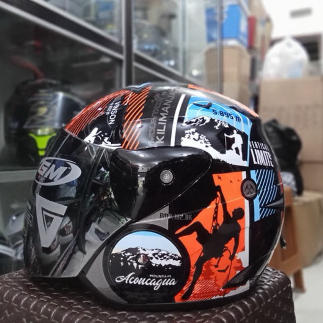 Helm GM Evolution Motif Terbaru Keren Original