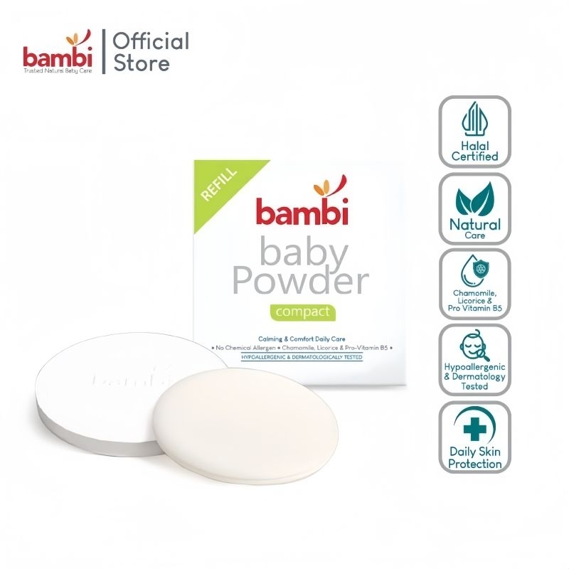 BAMBI BABY POWDER COMPANY REFILL 40gr