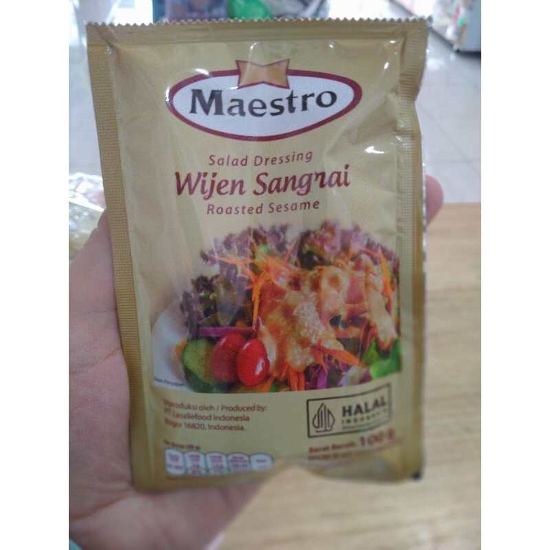 

maestro wijen sangrai 100gr