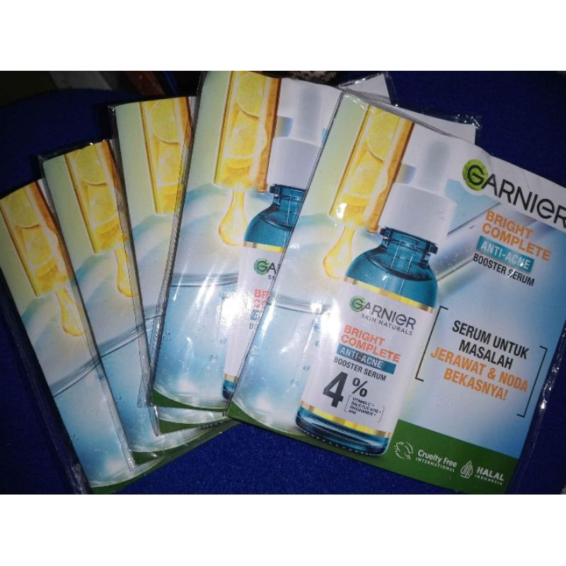 Garnier serum acne
