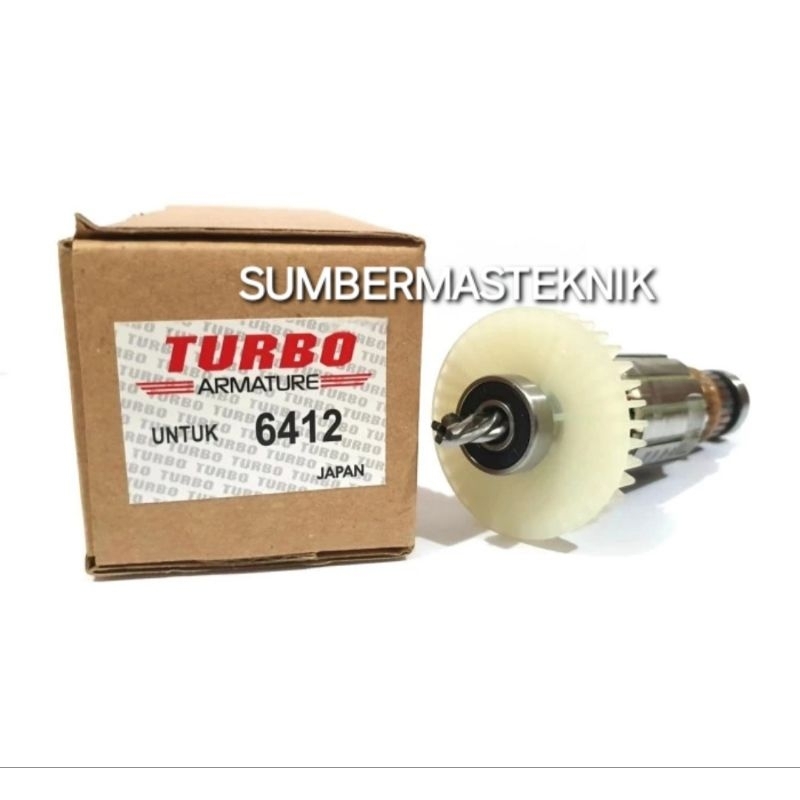 ARMATURE MAKITA 6412 ANGKER ROTOR MESIN BOR MAKITA 10MM 6412 TURBO