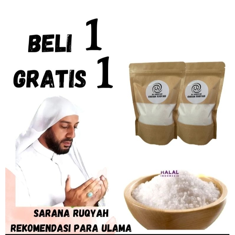 

BELI1 GRATIS1 | BONUS TASBIH DIGITAL+SABUN BIDARA Garam Ruqyah Al-Ghaffar | Garam Ruqyah | Memperlancar Rezeki | Menetralisir Gangguan Ghoib