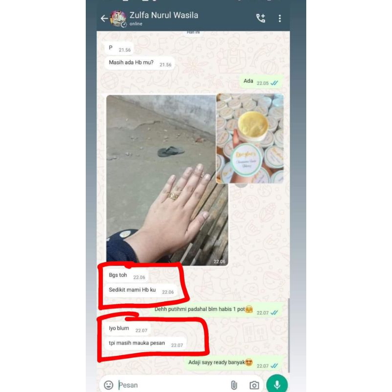 Body lotion SWGLOW'S (Hb clb versi bpom)