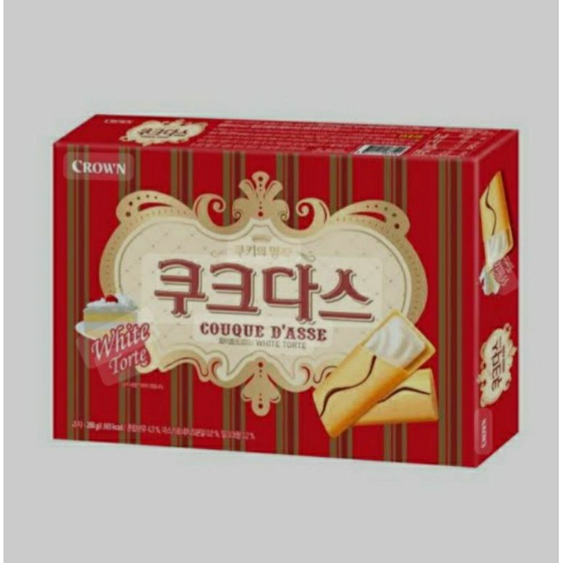 

Crown CouqueD'asseWhiteTorte77g