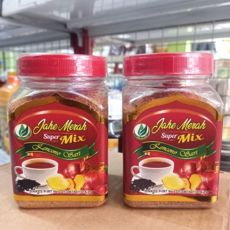 

Jahe Merah super MIX KenconoSari 250gr