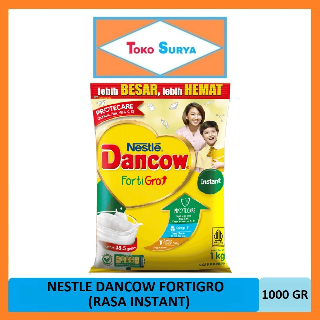 

Nestle Dancow Fortigro Susu Anak 6-12 Tahun Rasa Instant 1000 Gr