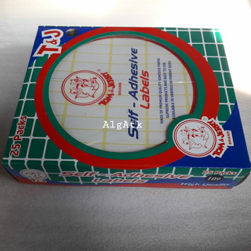 

Label Stiker Tom & Jerry No.109 (Harga untuk 1 kotak)