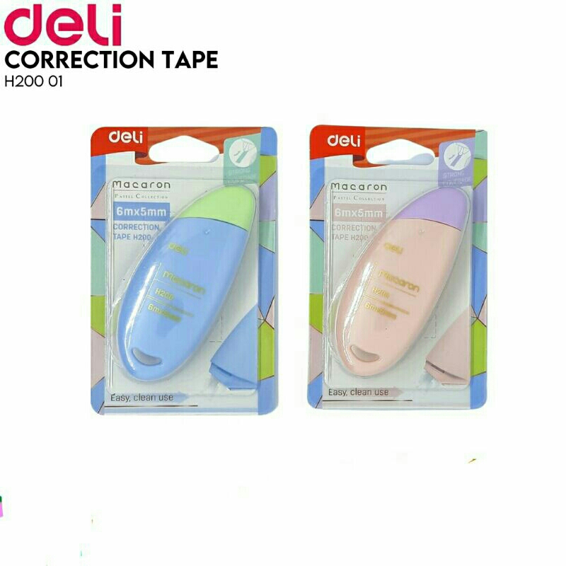 

Deli Correction Tape / Tipe-X Deli H200 01