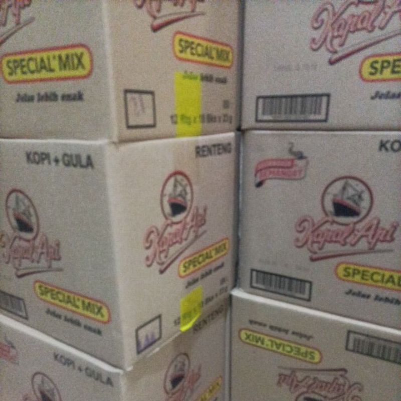 

Kopi KAPAL API SPECIAL MIX 23GRAM 1DUS/12RENTENG