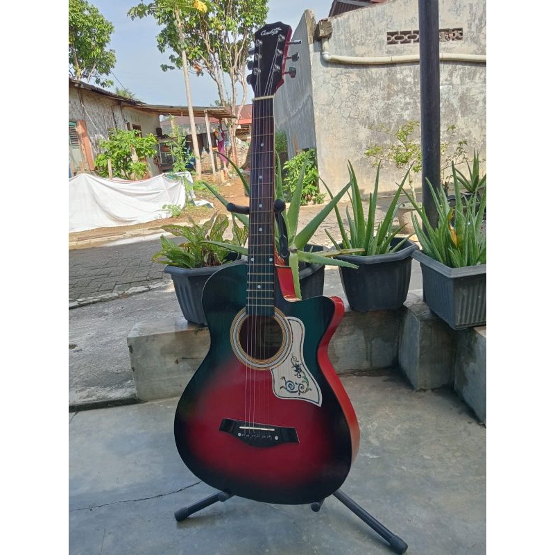 gitar akustik custom pemula