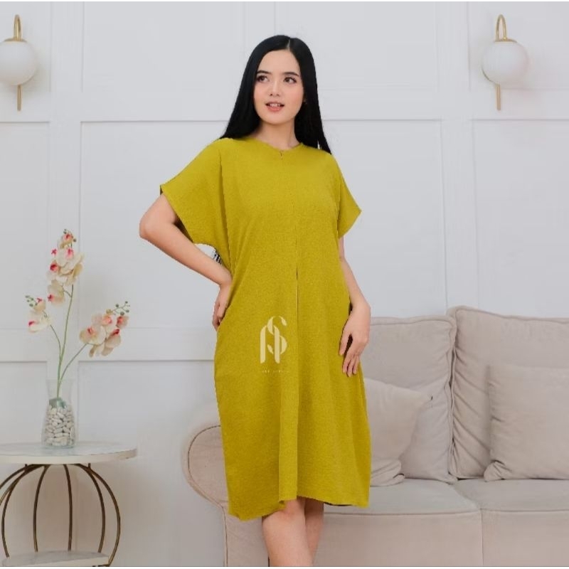 Daster Namira crinkle airflow polos