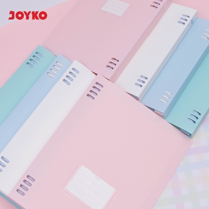 

Binder Note Joyko BN-102 Warna Pastel Ukuran A5 & B5
