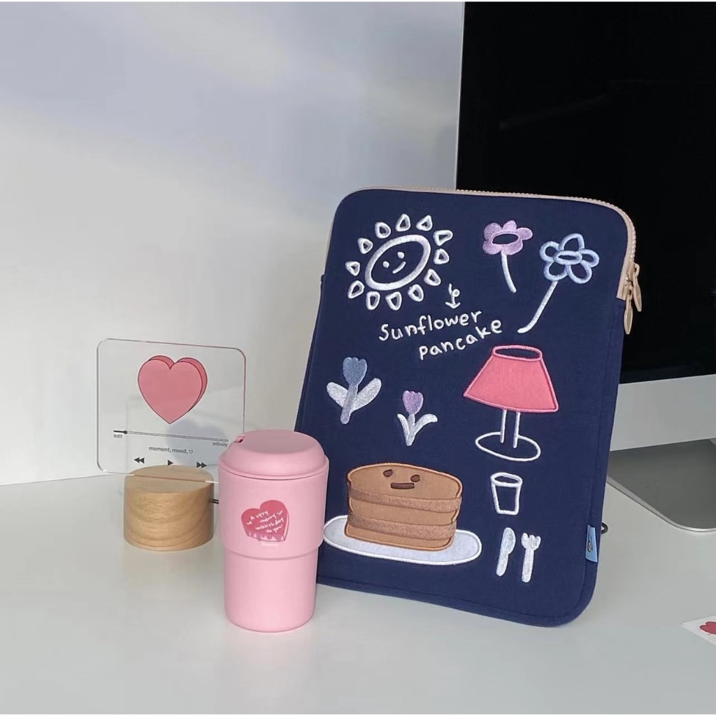 NEW ARRIVAL Tas Laptop Ipad Laptop Tas Tablet Macbook Air Pro Lucu Gambar Beruang Premium 10 11 13