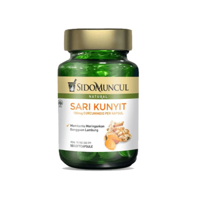 

SIDOMUNCUL NATURAL SARI KUNYIT 50 SOFT CAPSULE