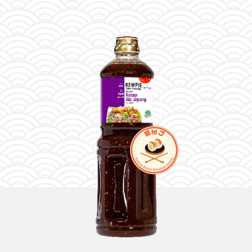 

Kewpie Salad Dressing Soy Sauce 1 Liter | Saus Salad Kecap Ala Jepang | Japan Soy Sause