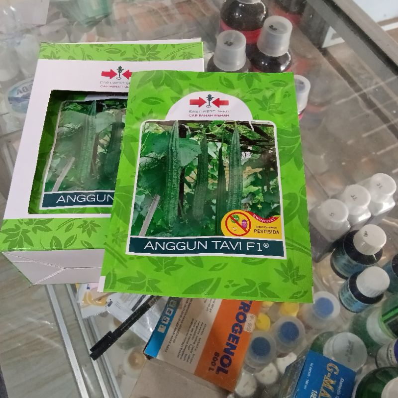 

Benih Gambas Oyong Anggun Tavi F1 (Berbobot Panjang Hijau Produksi Tinggi) 75 Butir Jelas pasti. Kadaluarsa. 2026 (Paling Terbaru) Cap Panah Merah (Ada Harga lebih murah produk sejenis di toko kami silahkan cek ya)