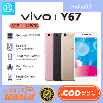 HP VIVO Y67 RAM 6/128GB SMARTPHONE BARU PROMO BERGARANSI