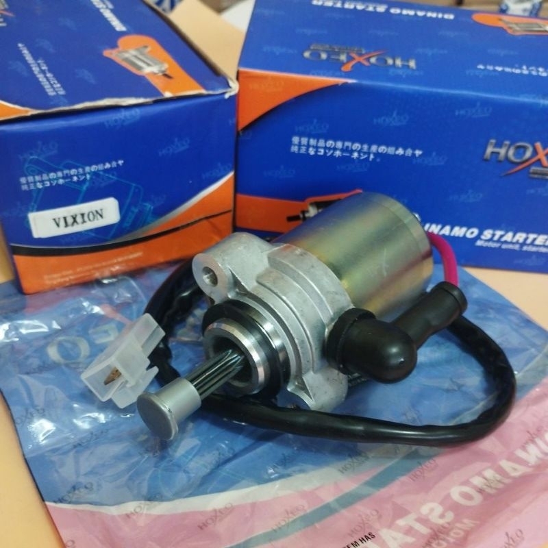 CRUN•HOXEO DYNAMO STARTER ASSY VIXION OLD NEW (3C1) KABEL /XABRE /R15 /DINAMO STATER