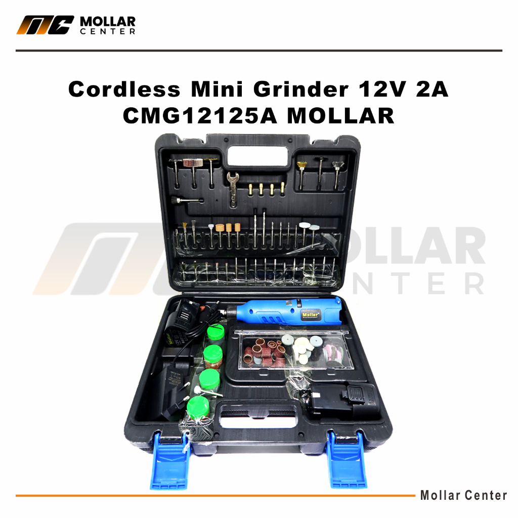 Mini Bor Gerinda Baterai MOLLAR CMG12125A Die Grinder Tuner Cordless