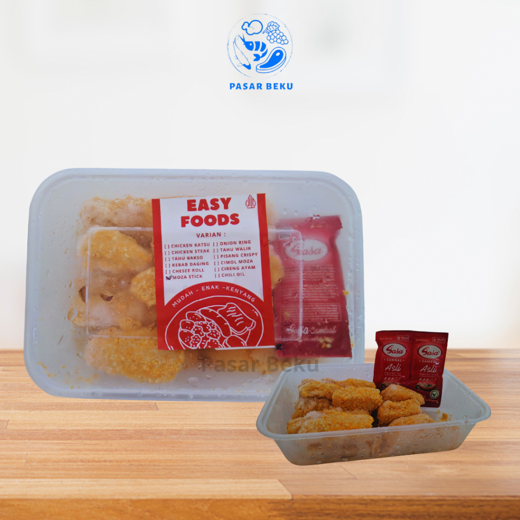 

Moza Stick Easy Chicken 235gr Stik Isi Keju Mozarella Pasar Beku Padang