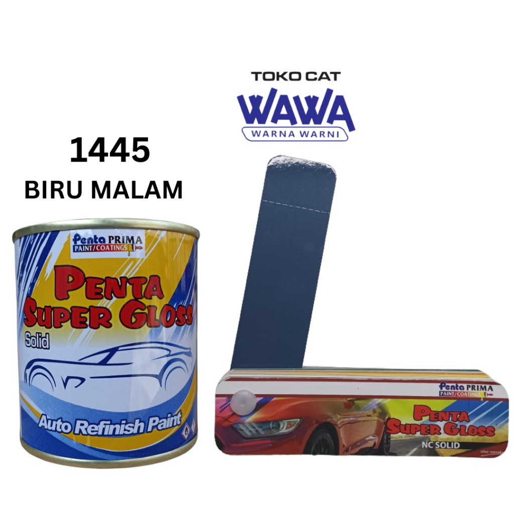 cat duco penta super gloss biru malam 1445 1kg/ecer repack biru vespa