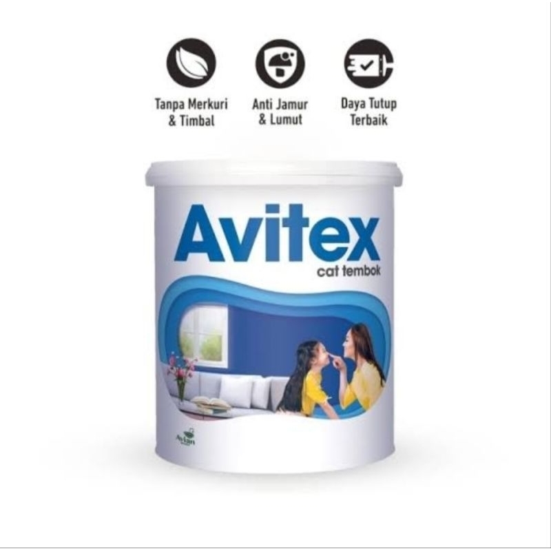Cat tembok Avitex 1kg