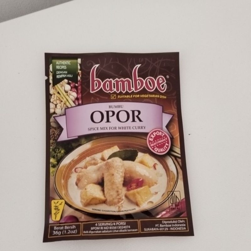 

bamboe bumbu opor