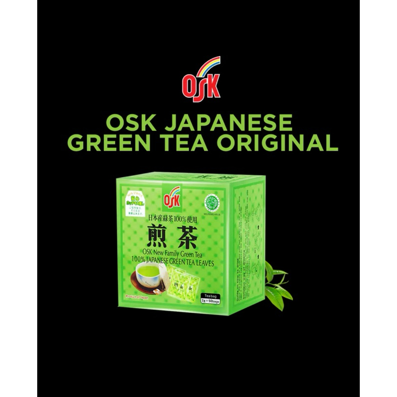 

OSK JAPANESE GREEN TEA 2 g 50 sachet EXP 2026