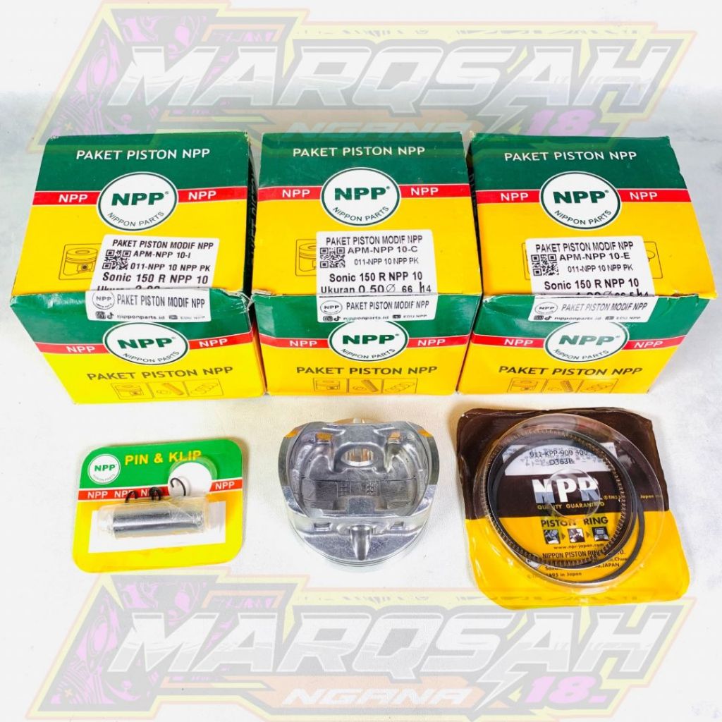 piston sonic 150 r 65.5 66 66.5 67 67.5 pin 14 npp custome dome 65.5 66 66.5 67 67.5 npp 10 MARQSAH 