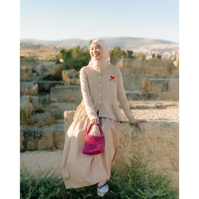 PEPLUM CARDIGAN HAIDEEORLIN