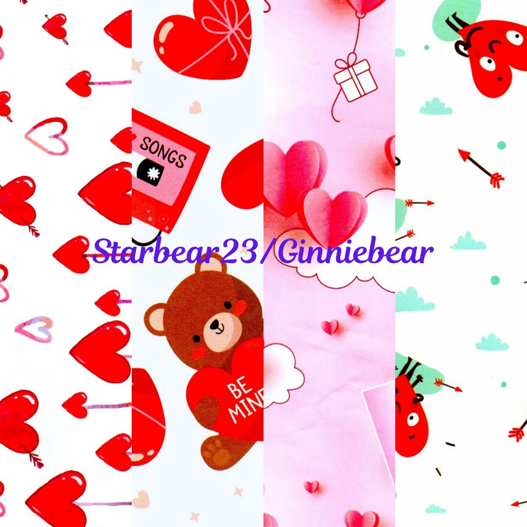 

kertas kado Jumbo teddy bear valentine