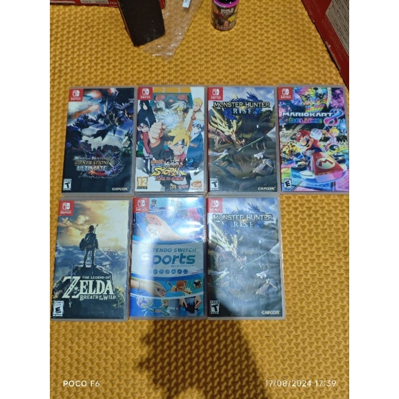 game nintendo switch bekas fungsi normal