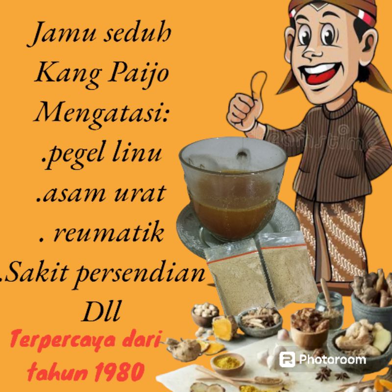 

JAMU ASAM URAT SEDUH KANG PAIJO ORGINAL100%