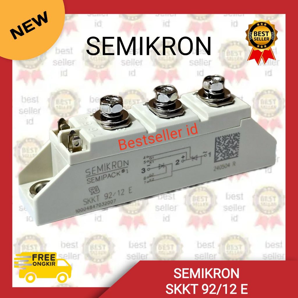 Semikron SKKT92/12E - SKKT 92 12E Semikron