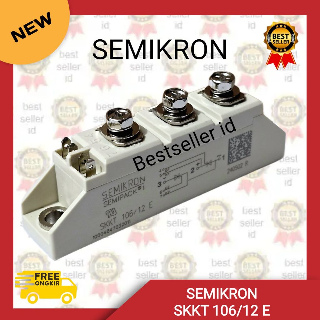 Semikron SKKT106/12E - SKKT 106 12E Semikron