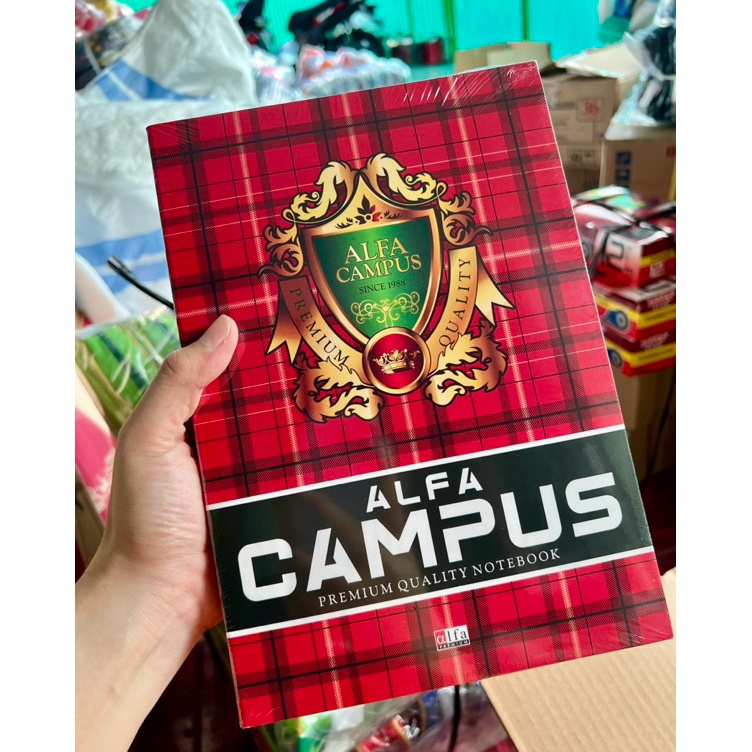 

CTSHOPID BUKU TULIS ALFA CAMPUS 5 LEMBAR BUKU TULIS ANAK SEKOLAH BOXY UKURAN BESAR BAGUS QTPV4663