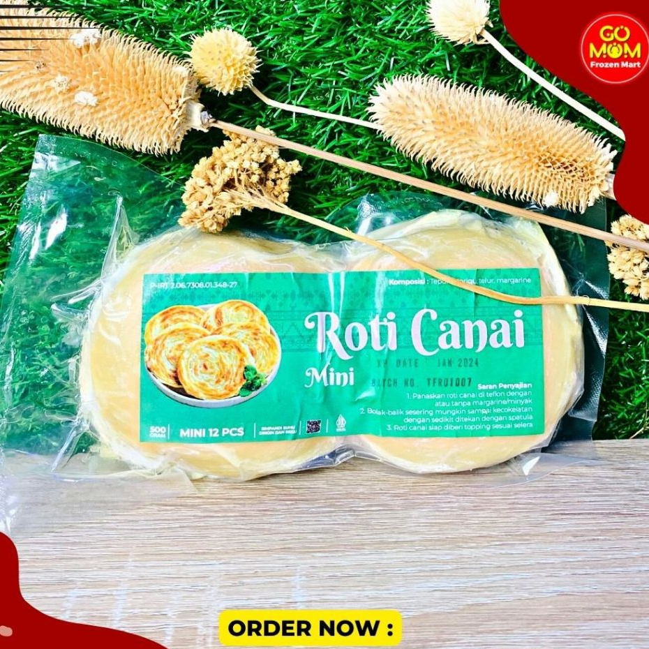 

THAFAANA ROTI CANAI MINI ISI 12