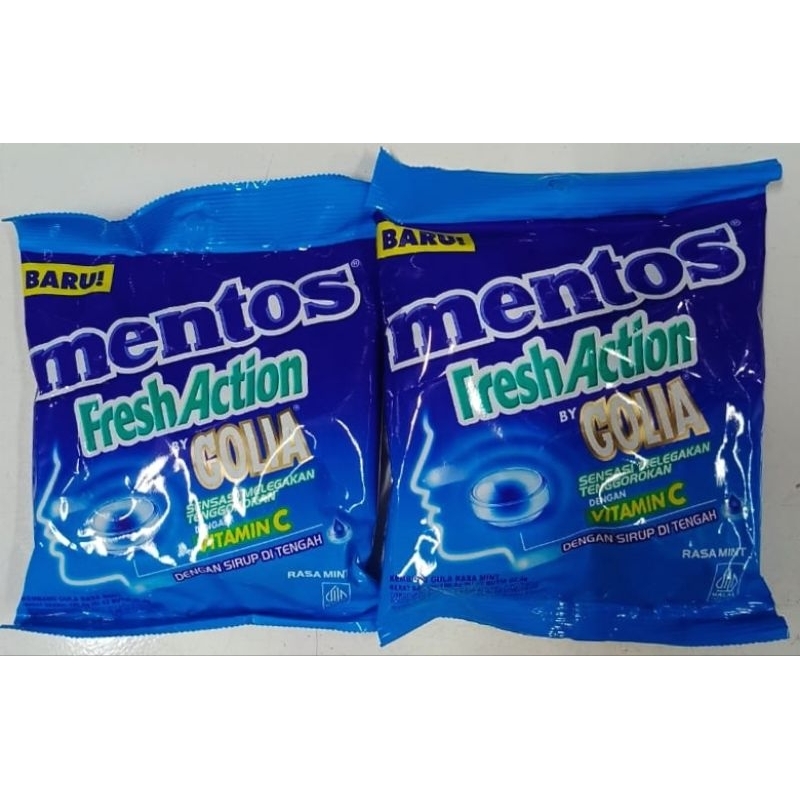 

Mentos Fresh Active by Golia Rasa Mint 105g (isi 42 butir)