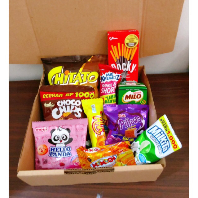 

Paket Snack Ulang Tahun/Hampers Snack Anak/Bingkisan snack murah