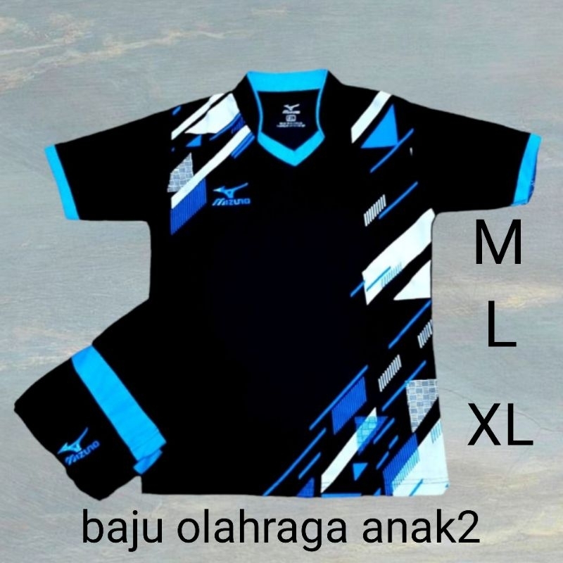baju olahraga anak2 SD untuk usiya 5-13 th Jersey futsal voli batminton