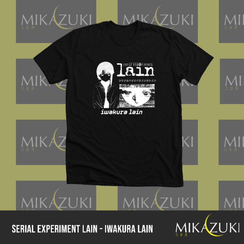 Mikazuki T-shirt Serial Experiments Lain