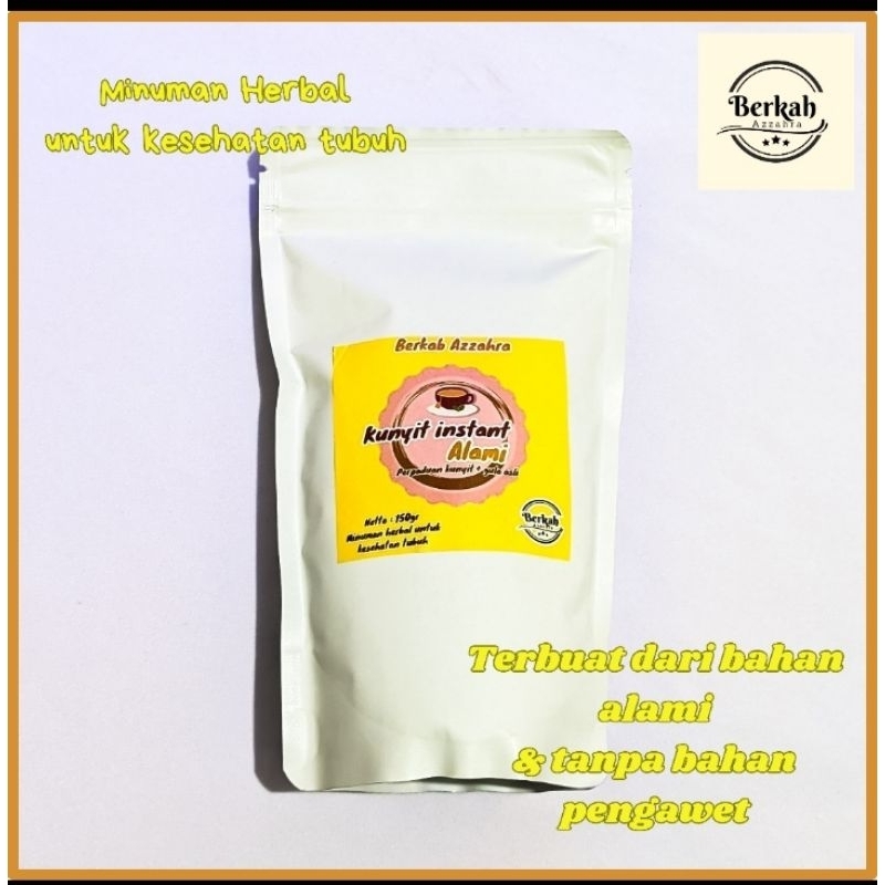 

Kunyit instant alami tanpa bahan pengawet