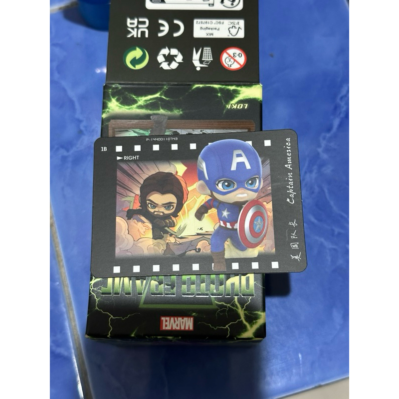 pop mart marvel capt america