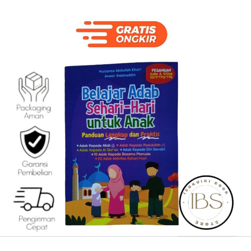 Buku Belajar Adab Sehari Hari Untuk Anak