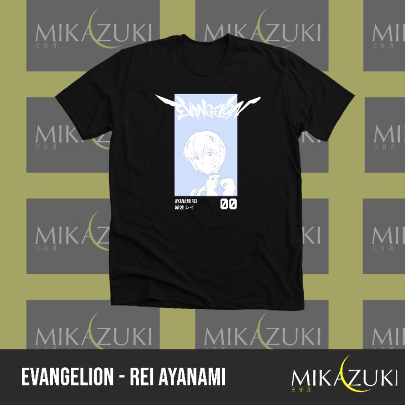 Mikazuki T Shirt Evangelion - Rei Ayanami / Ayanami Rei