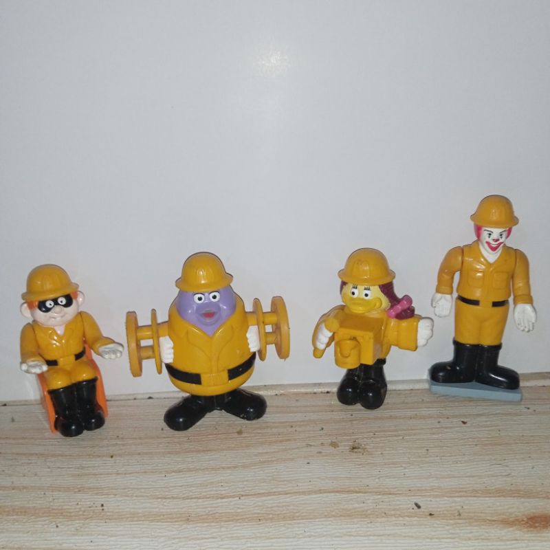 happy meal toys mc works full set