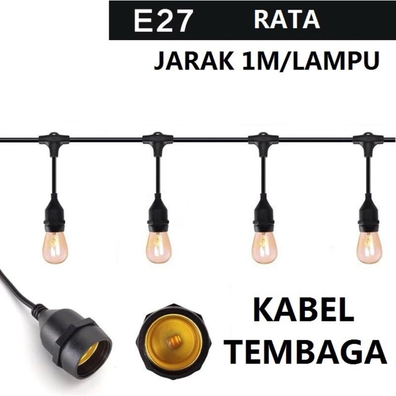 FITTING LAMPU KAFE/FITTING LAMPU OUTDOOR/FITTING LAMPU GANTUNG CAFE