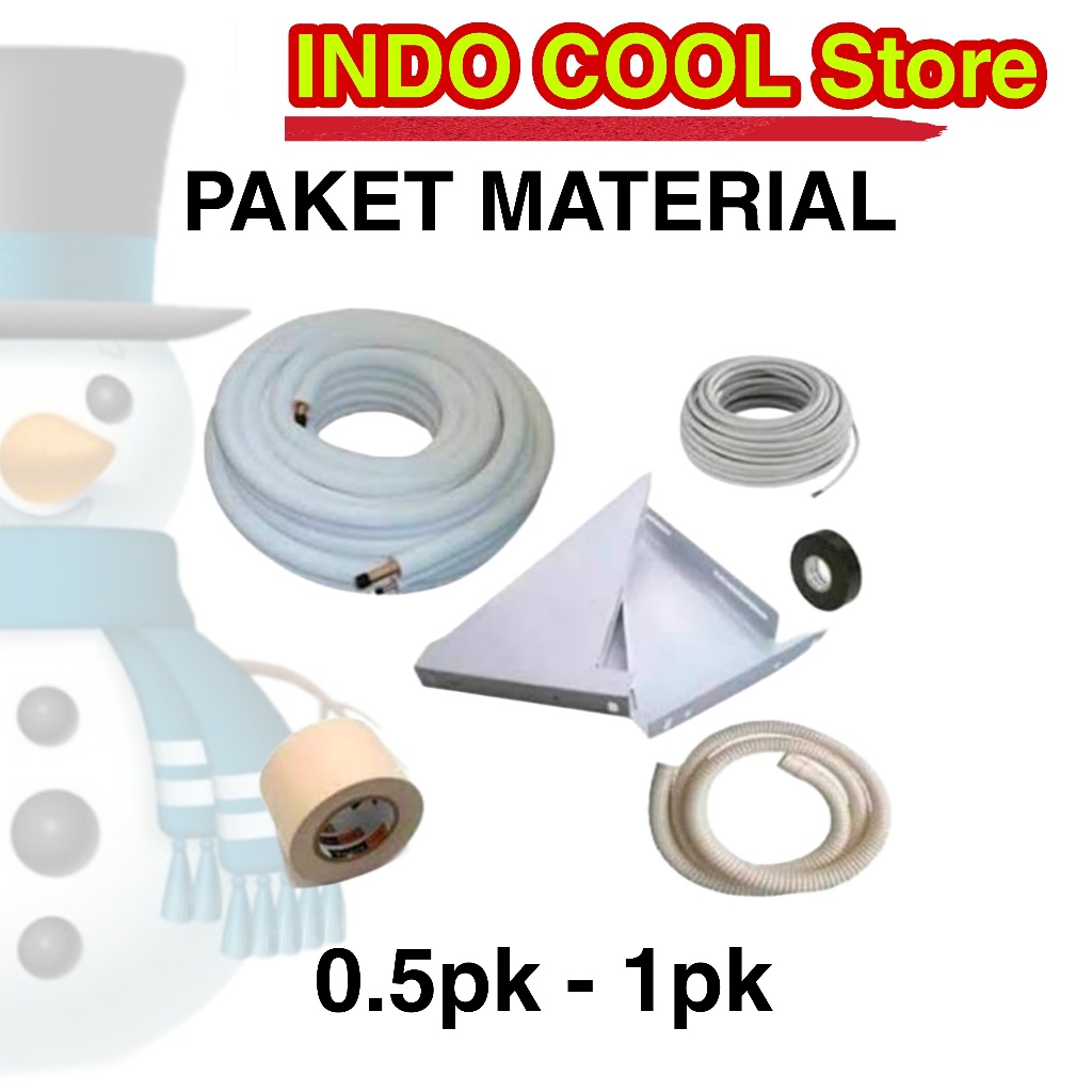 Paket Material Ac ( 0.5pk - 1pk )
